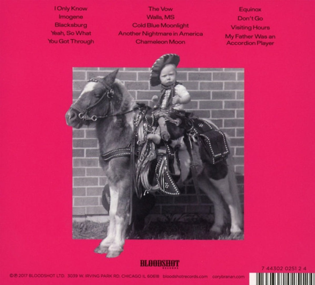 Back Cover: Cory Branan – Adios CD | Relix