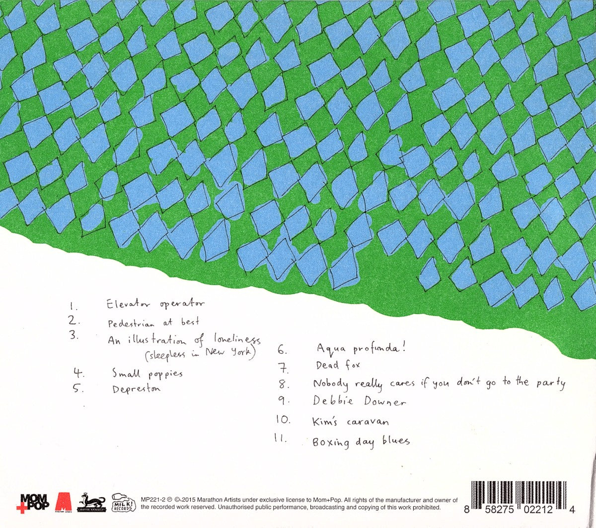 Back Cover: Courtney Barnett – Sometimes I Sit & Think & Sometimes I Just Sit CD | Relix