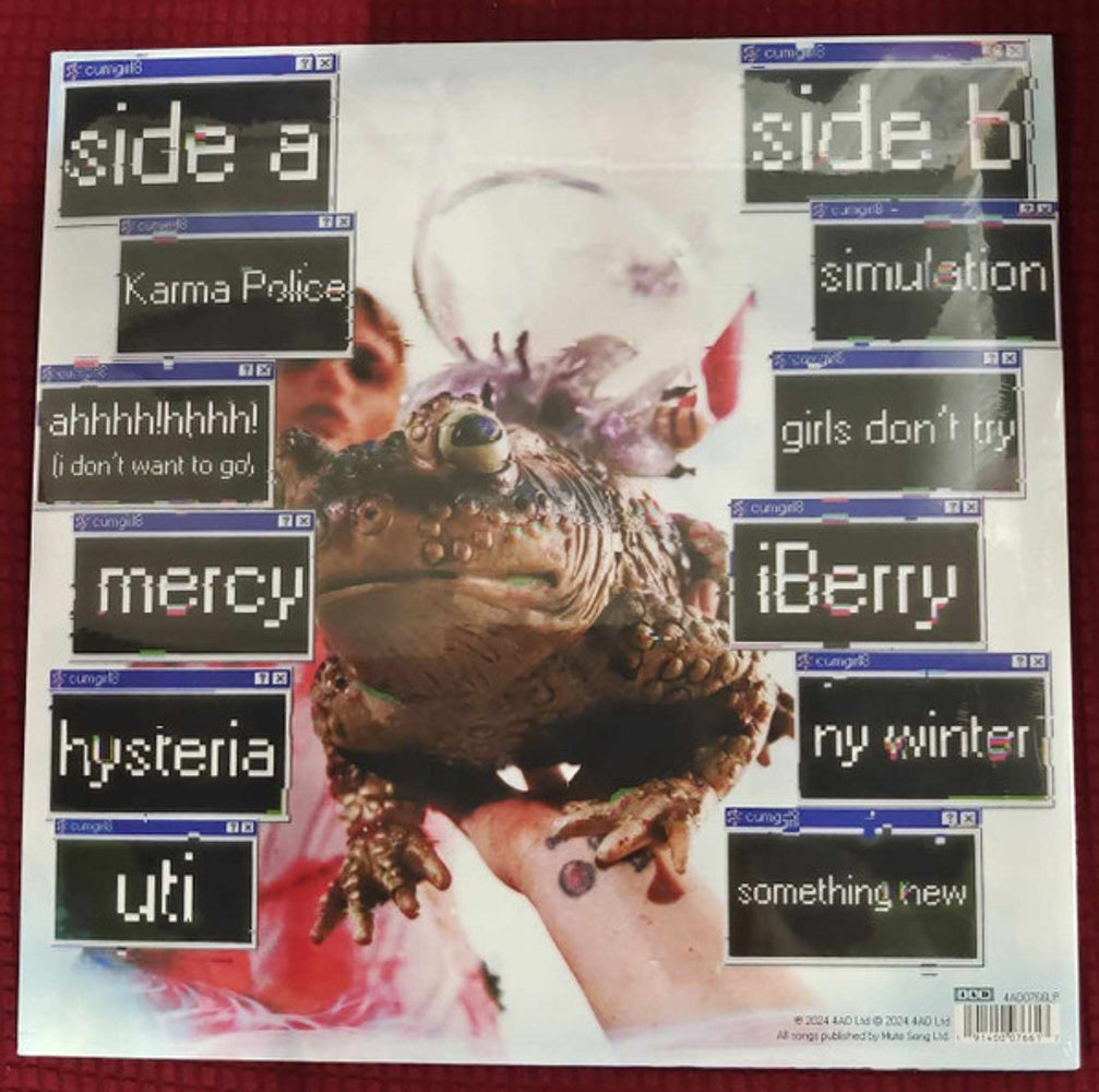 Back Cover: cumgirl8 – 8th Cumming Vinyl LP | Relix