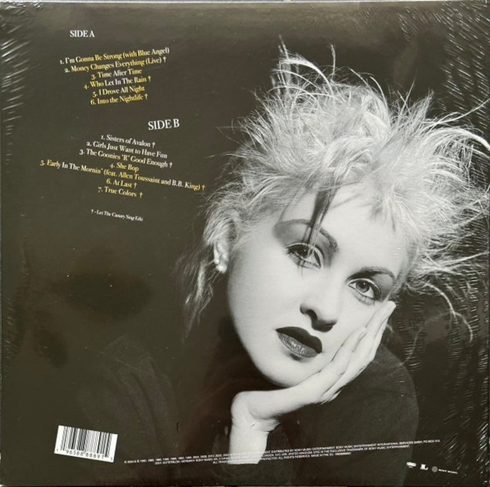 Back Cover: Cyndi Lauper – Let The Canary Sing Vinyl LP | Relix