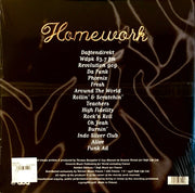 Back Cover: Daft Punk – Homework (LP Vinyl) Vinyl LP | Relix