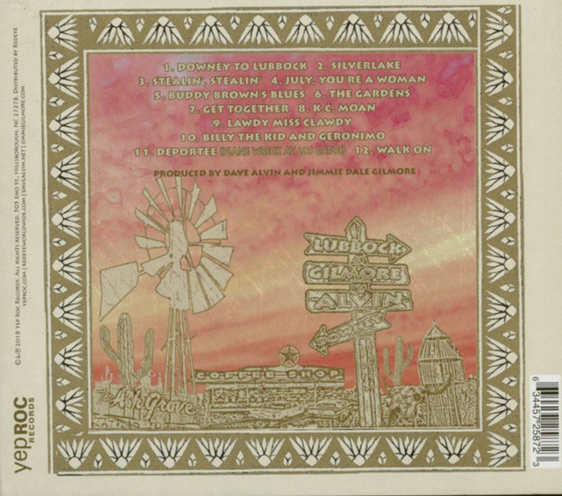 Back Cover: Dave Alvin – Downey To Lubbock CD | Relix