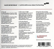 Back Cover: Dave McMurray – I Love Life Even When I'm Hurting CD | Relix