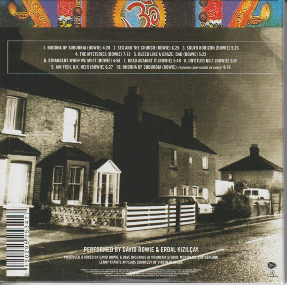 Back Cover: David Bowie – The Buddha Of Suburbia: 2021 Remaster CD | Relix