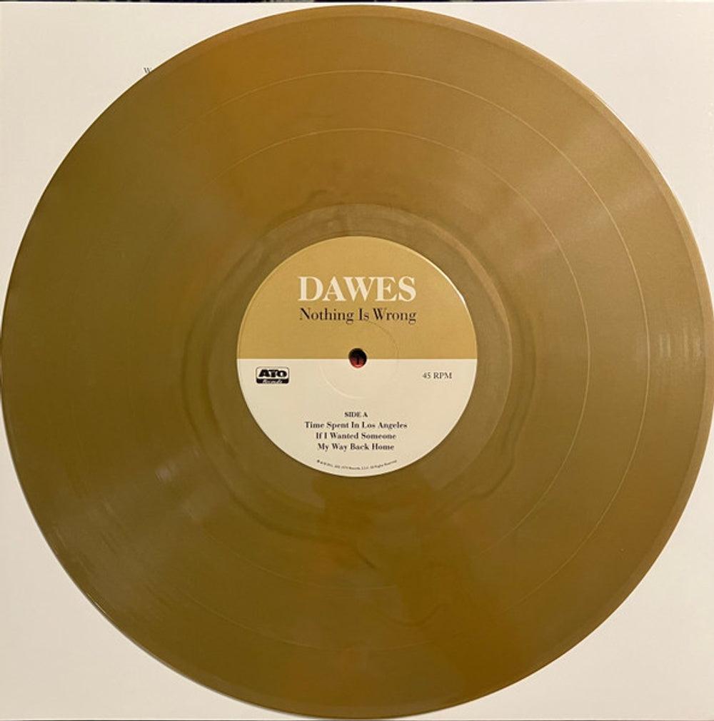 Back Cover: Dawes – Nothing Is Wrong: 10th Anniversary Deluxe Edition (2LP+7in 2-LP Vinyl) Vinyl LP | Relix
