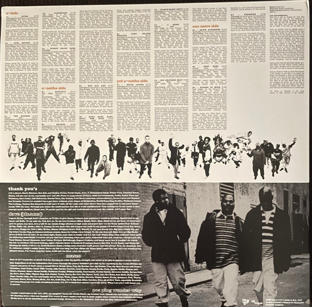 Back Cover: De La Soul – Stakes Is High (LP Vinyl) Vinyl LP | Relix