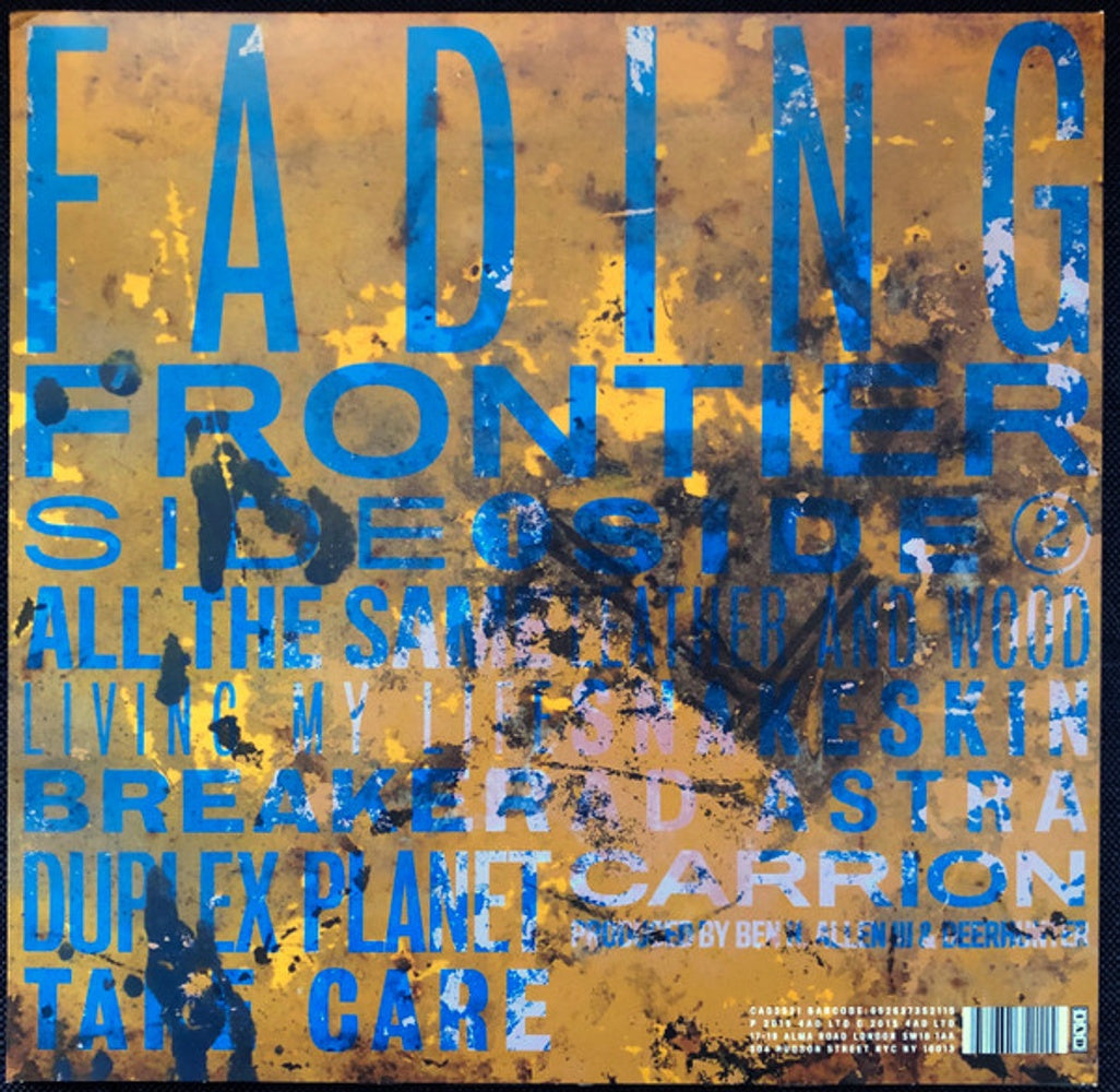 Back Cover: Deerhunter – Fading Frontier Vinyl LP | Relix