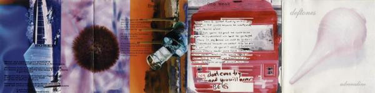 Back Cover: Deftones – Adrenaline (CD) CD | Relix