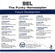 Back Cover: Del The Funky Homosapien – Future Development CD | Relix