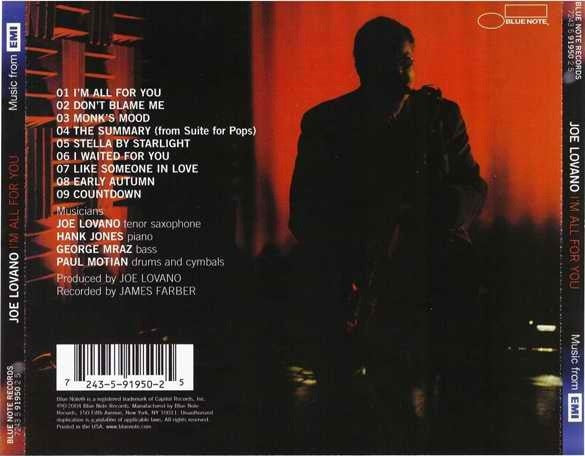 Back Cover: Delicious King Vitaman – I'm All for You CD | Relix
