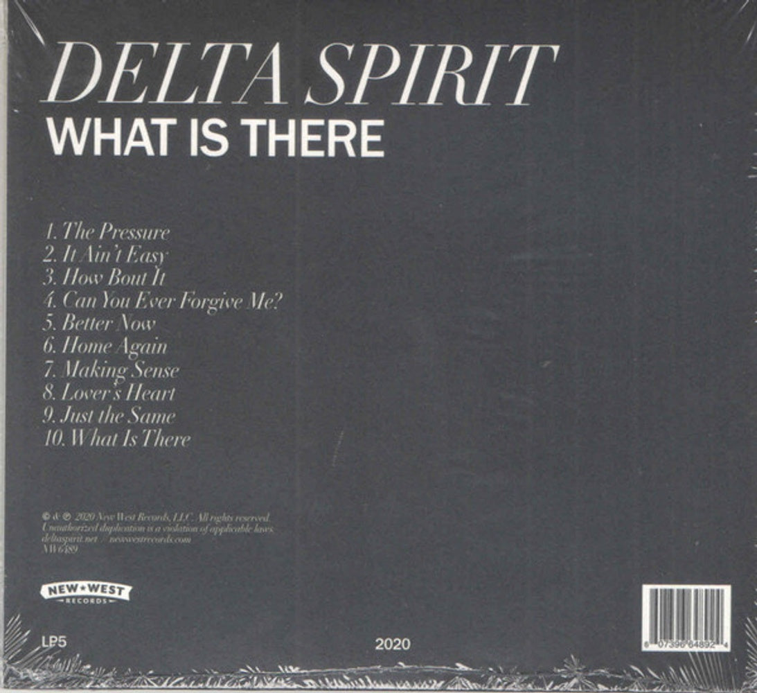 Back Cover: Delta Spirit – What Is There CD | Relix