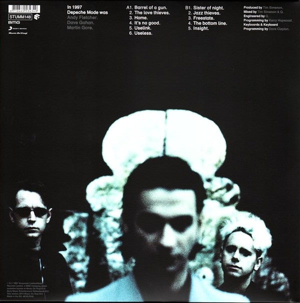 Back Cover: Depeche Mode – Ultra CD | Relix