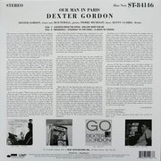 Back Cover: Dexter Gordon – Our Man In Paris (Blue Note Classic Vinyl Edition) Vinyl LP | Relix