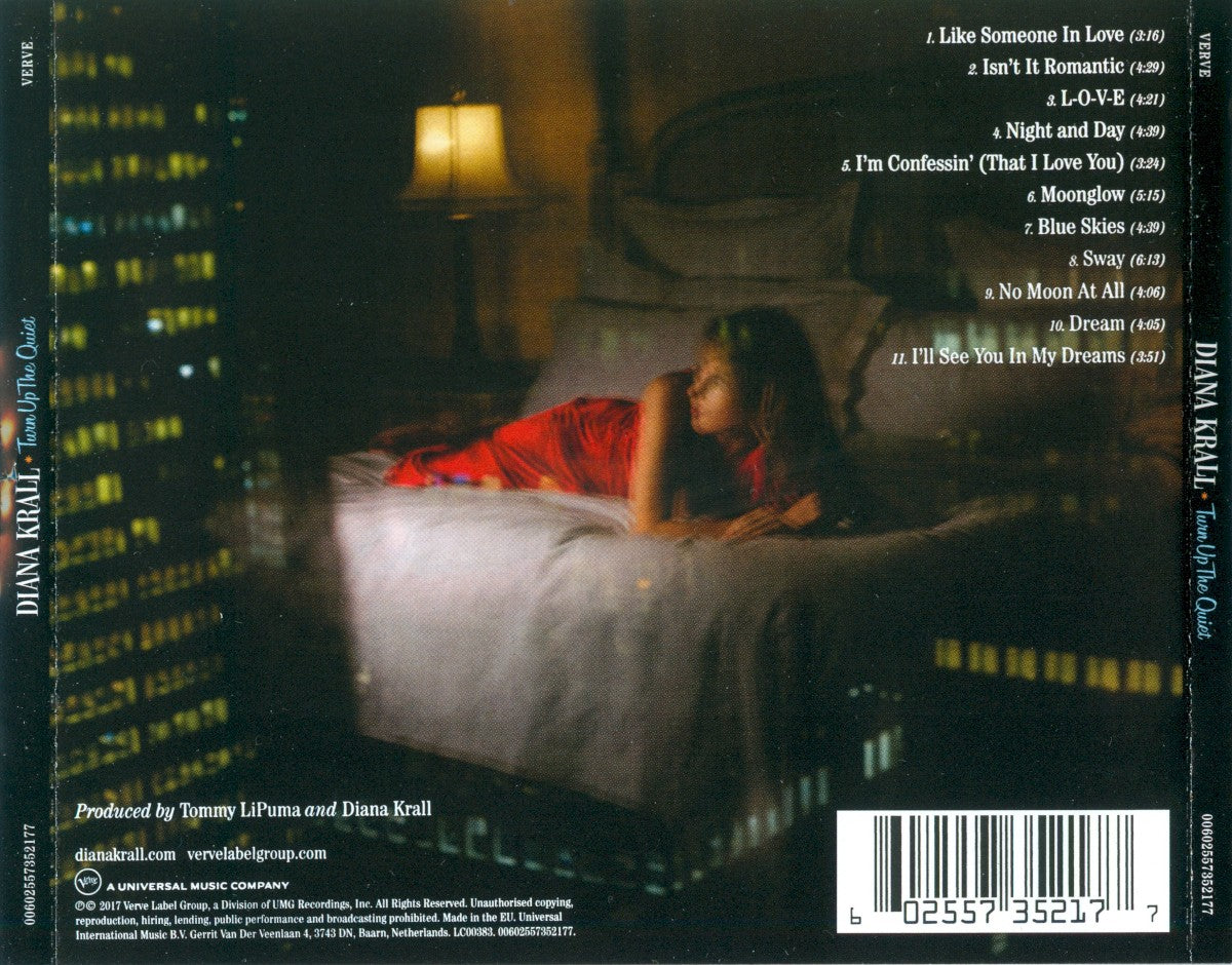 Back Cover: Diana Krall – Turn Up The Quiet CD | Relix