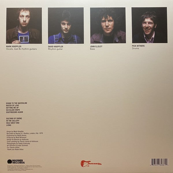 Back Cover: Dire Straits – Dire Straits (SYEOR LP Vinyl) Vinyl LP | Relix