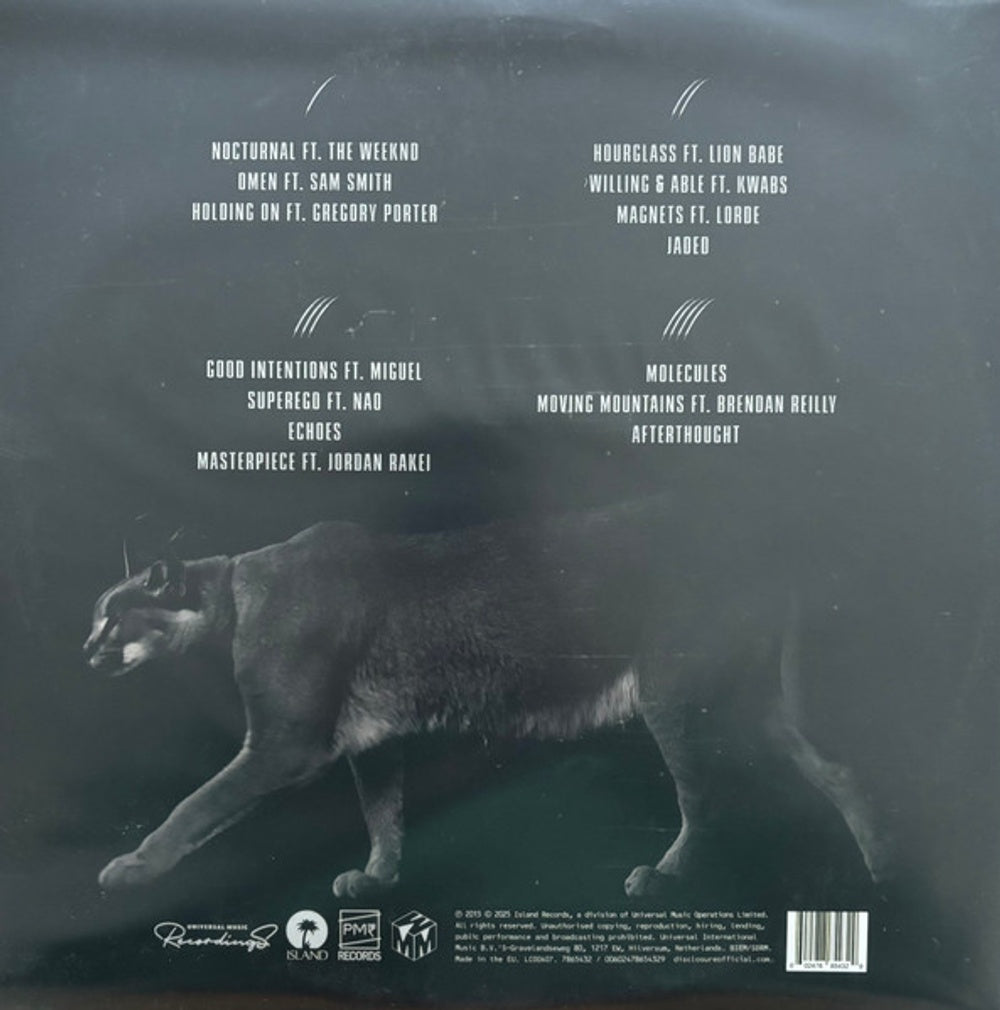 Back Cover: Disclosure – Caracal - 10th Anniversary Edition (Zoetrope LP Vinyl) Vinyl LP | Relix