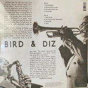 Back Cover: Dizzy Gillespie / Charlie Parker – Bird & Diz Vinyl LP | Relix