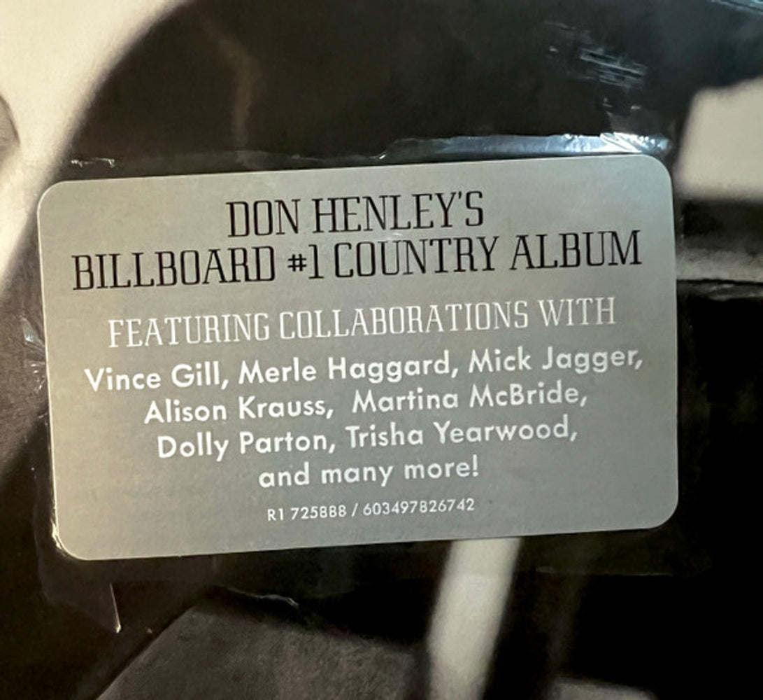 Back Cover: Don Henley – Cass Country Vinyl LP | Relix