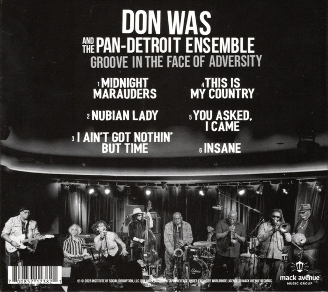 Back Cover: Don Was – Groove In The Face Of Adversity CD | Relix