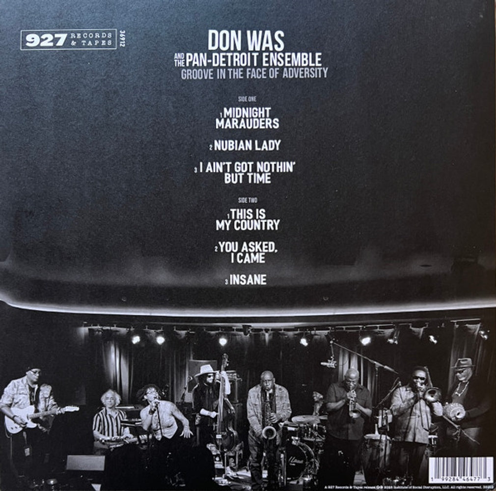 Back Cover: Don Was – Groove In The Face Of Adversity Vinyl LP | Relix