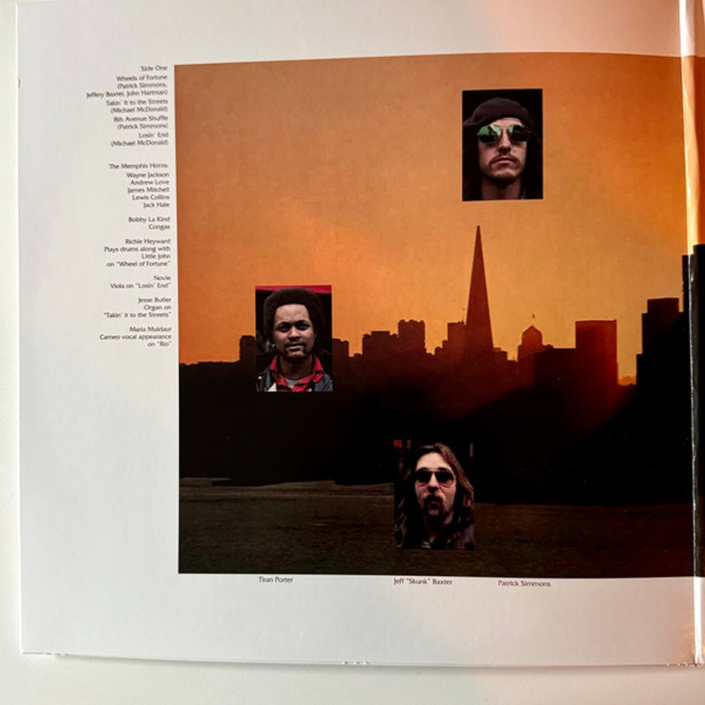 Back Cover: Doobie Brothers – Takin It To The Streets (Blue, Colored, Bme LP Vinyl) Vinyl LP | Relix