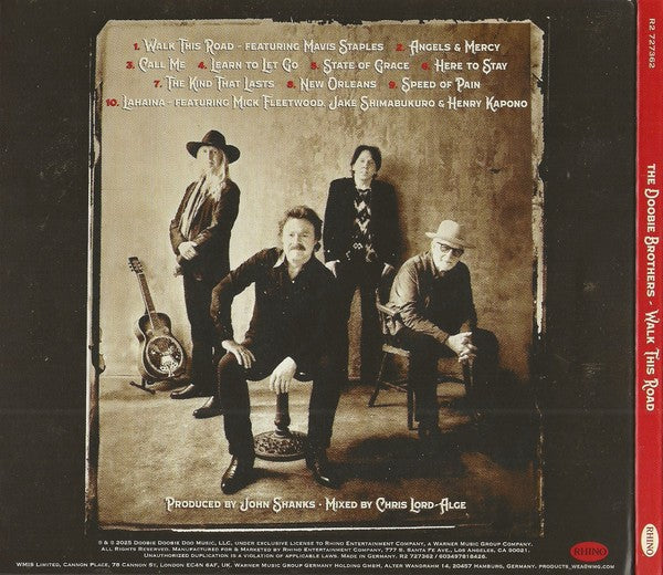 Back Cover: Doobie Brothers – Walk This Road CD | Relix