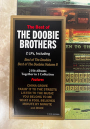 Back Cover: Dooble Brothers – Best Of The Doobies: Volumes 1 & 2 Vinyl LP | Relix