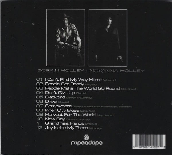Back Cover: Dorian Holley + Nayanna Holley – DNA CD | Relix