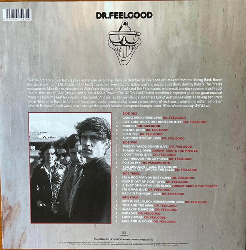 Back Cover: Dr. Feelgood – Oil City Confidential Soundtrack (RSD 2026 LP Vinyl) Vinyl LP | Relix