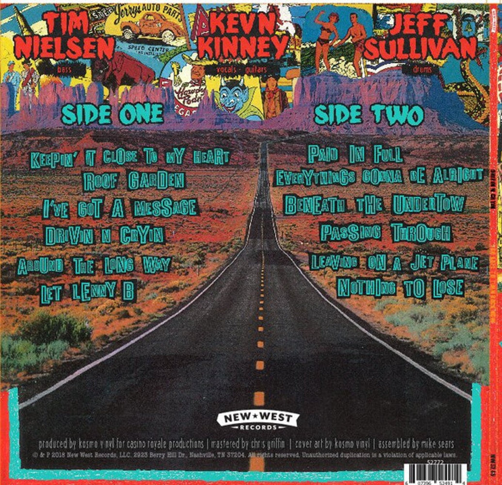 Back Cover: Drivin N Cryin – Too Late To Turn Back Now CD | Relix