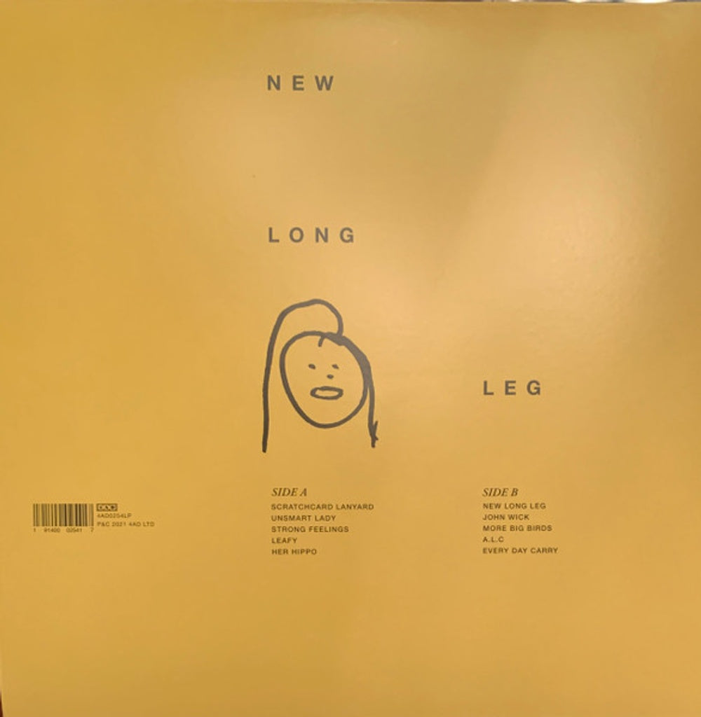 Back Cover: Dry Cleaning – New Long Leg Vinyl LP | Relix