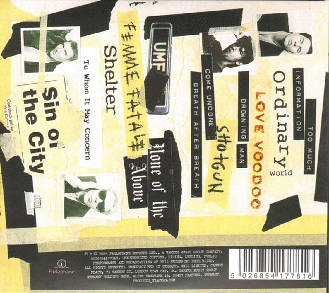 Back Cover: Duran Duran – Duran Duran (The Wedding Album CD) CD | Relix