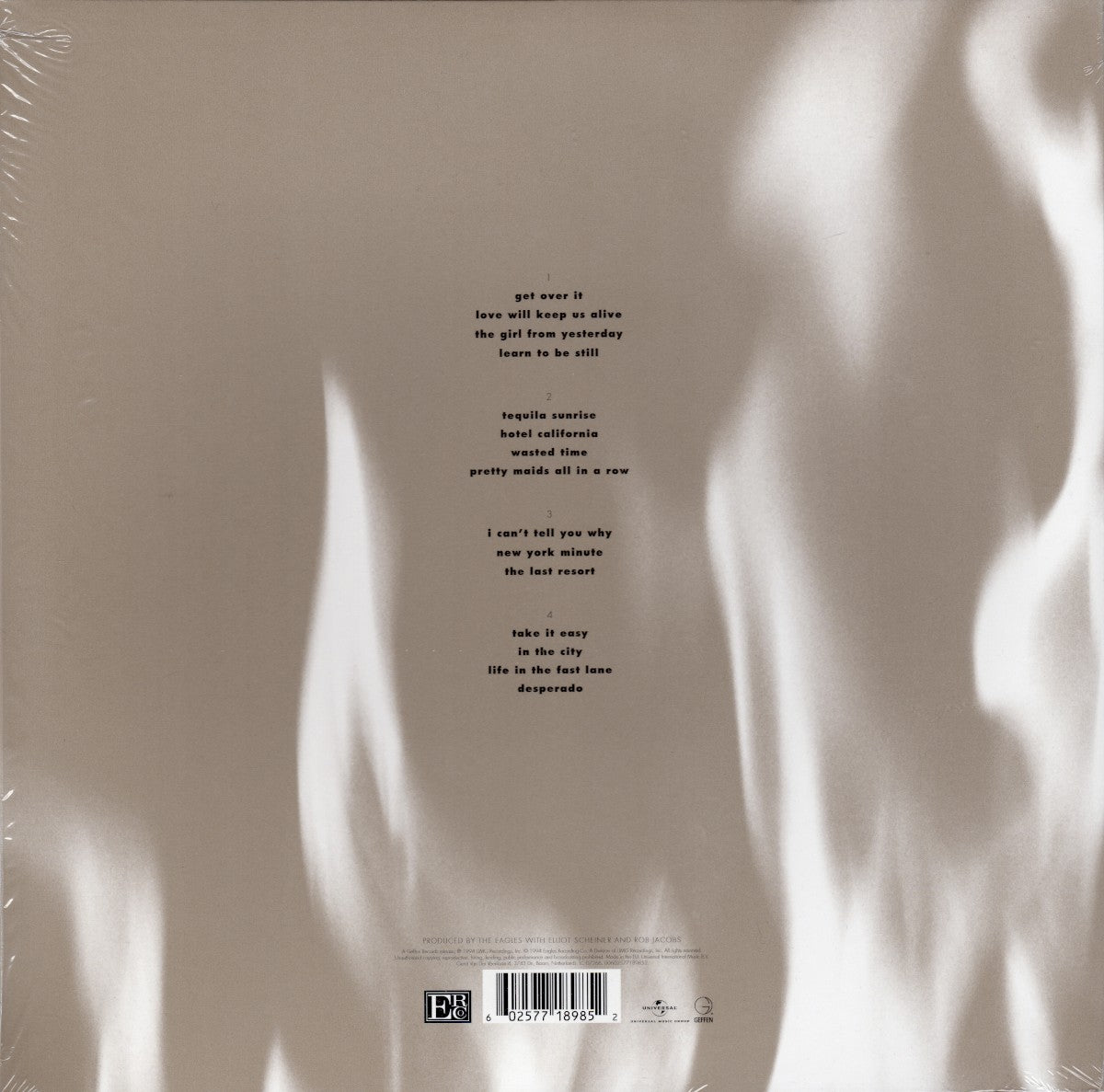 Back Cover: Eagles – Hell Freezes Over: Remastered Vinyl LP | Relix