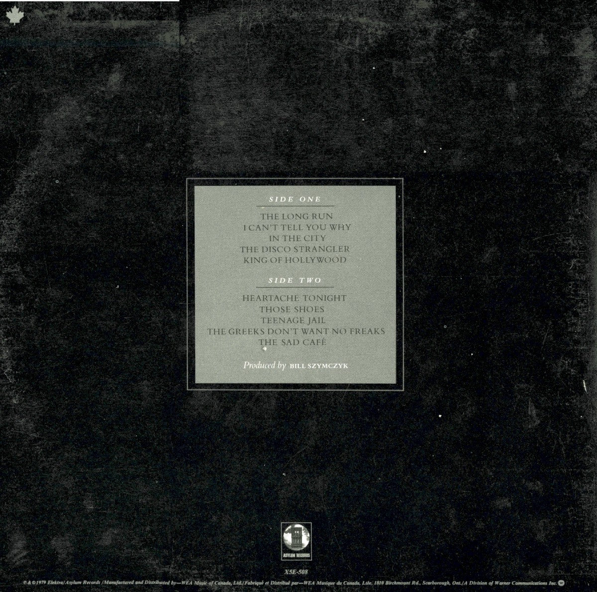 Back Cover: Eagles – The Long Run Vinyl LP | Relix