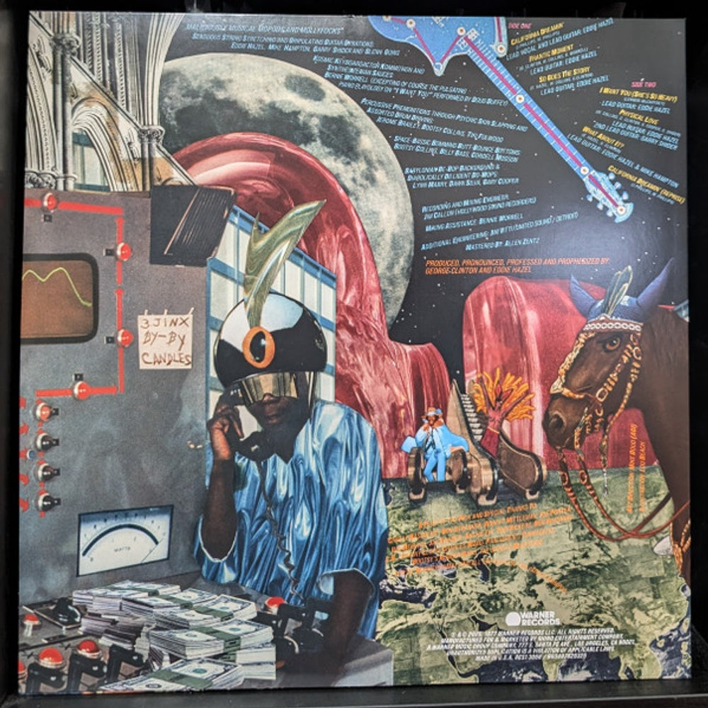 Back Cover: Eddie Hazel – Game, Dames And Guitar Thangs (180 Gram, Bme LP Vinyl) Vinyl LP | Relix
