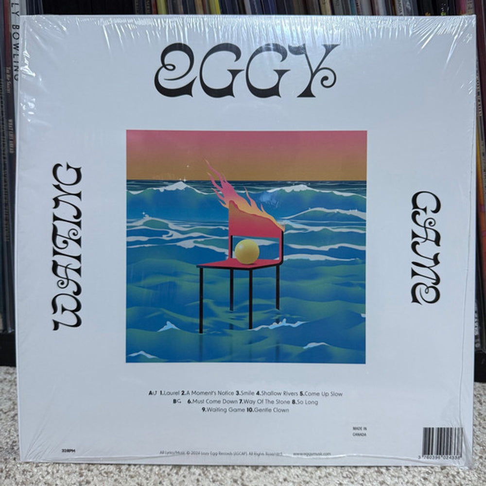 Back Cover: Eggy – Waiting Game Vinyl LP | Relix