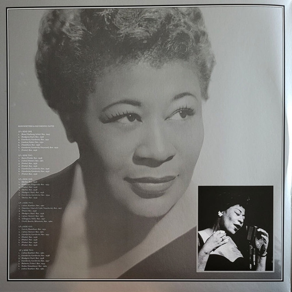 Back Cover: Ella Fitzgerald – Platinum Collection (Colored, Wht, Uk LP Vinyl) Vinyl LP | Relix