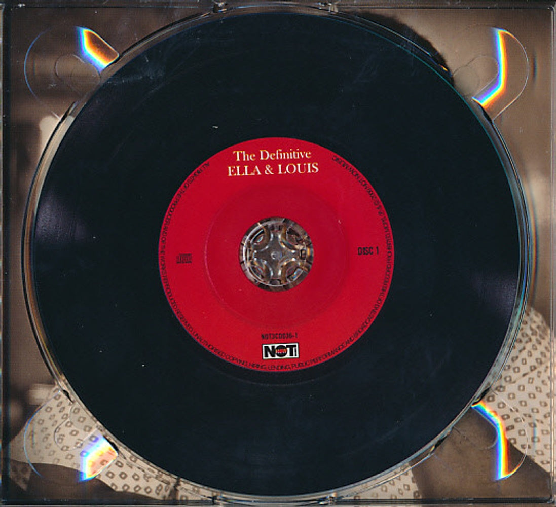 Back Cover: Ella & Louis – Definitive (Import CD) CD | Relix