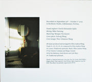 Back Cover: Ellen Wang Andrea – Closeness CD | Relix