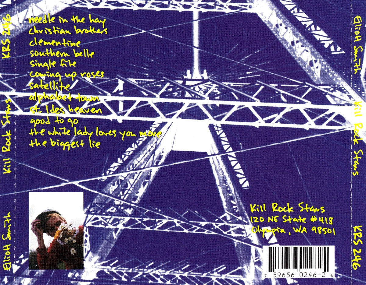 Back Cover: Elliott Smith – Elliott Smith CD | Relix