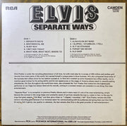 Back Cover: Elvis Presley – Separate Ways CD | Relix