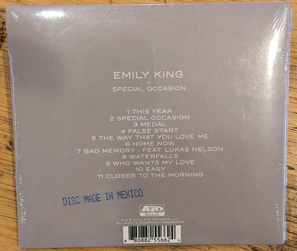 Back Cover: Emily King – Special Occasion CD | Relix