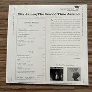 Back Cover: Etta James – Second Time Around (Colored, Org LP Vinyl) Vinyl LP | Relix