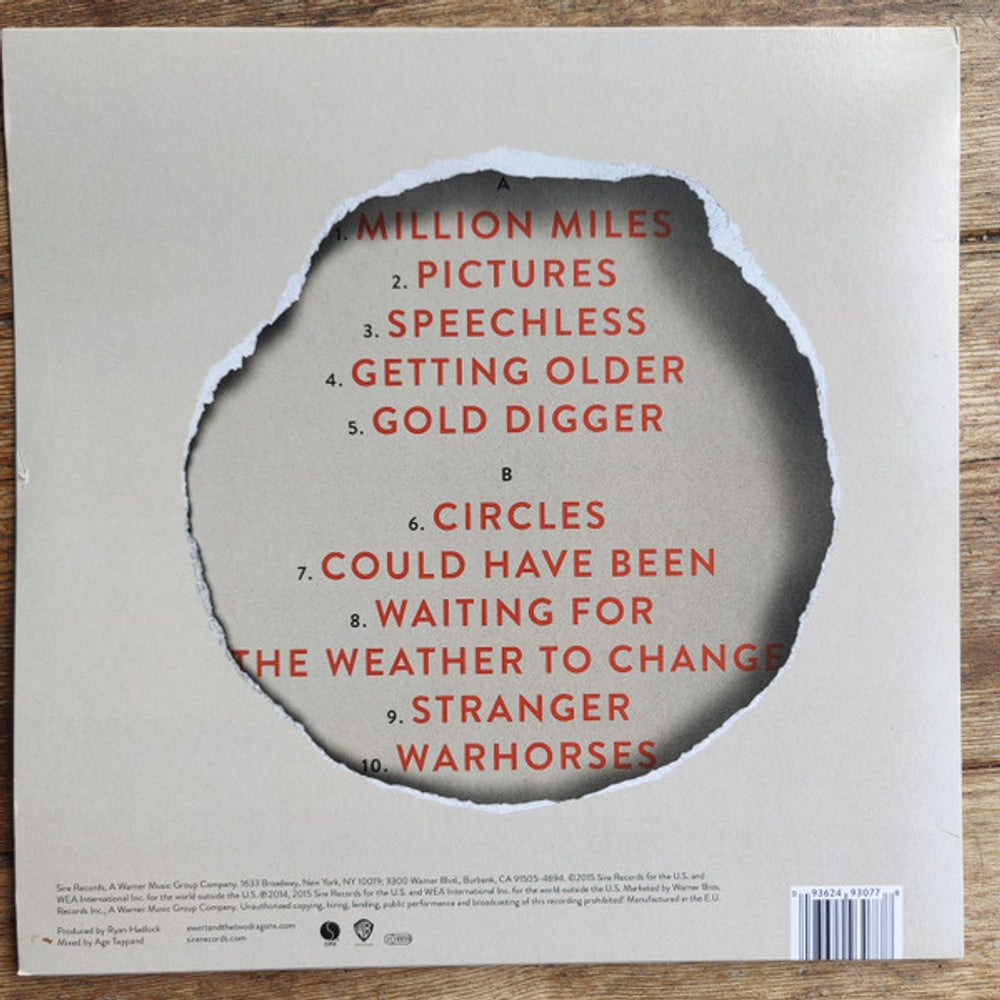 Back Cover: Ewert and the Two Dragons – Circles Vinyl LP | Relix