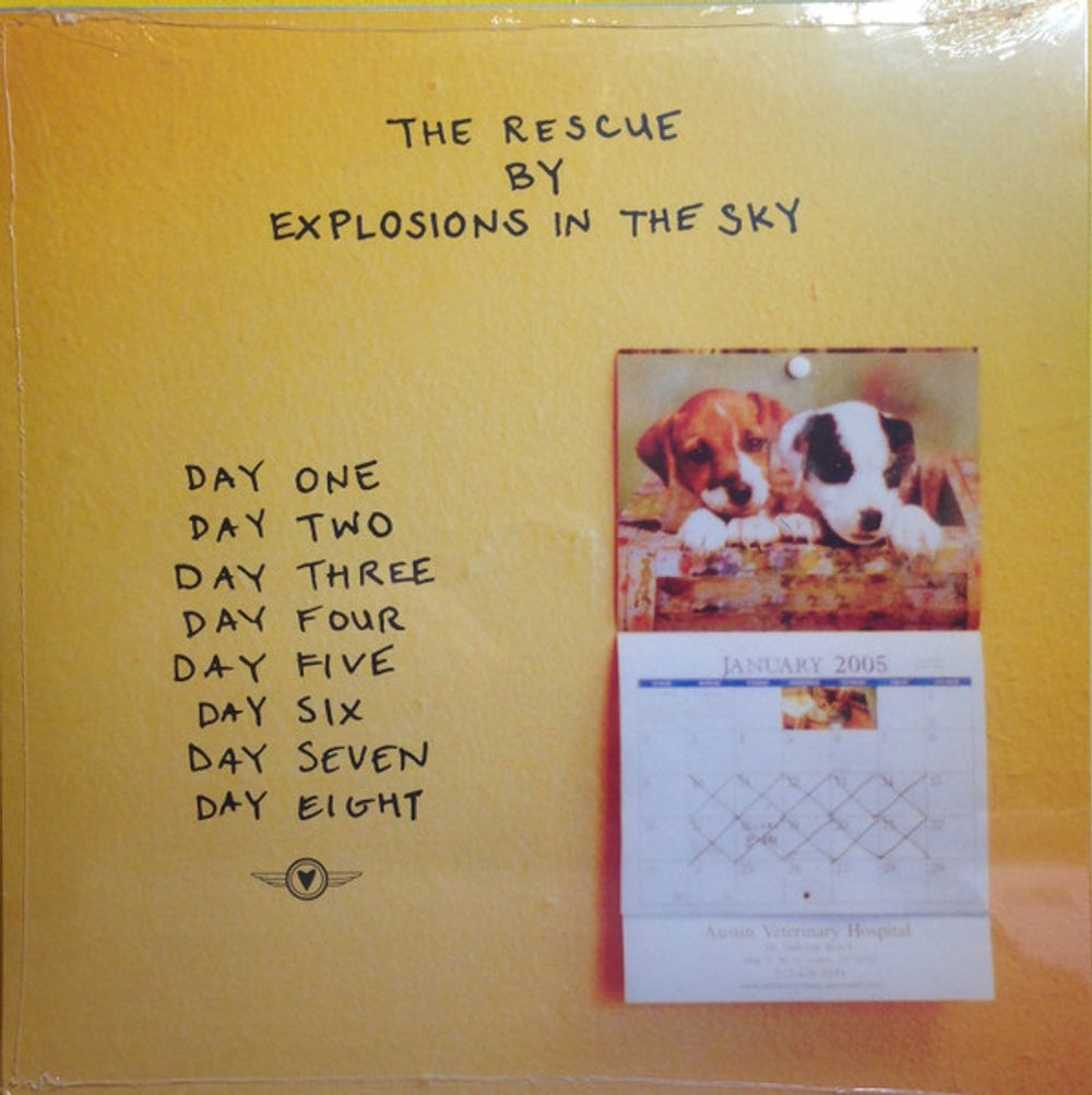 Back Cover: Explosions In The Sky – Rescue (Org LP Vinyl) Vinyl LP | Relix