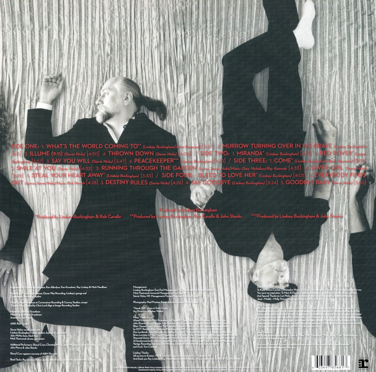 Back Cover: Fleetwood Mac – Say You Will Vinyl LP | Relix