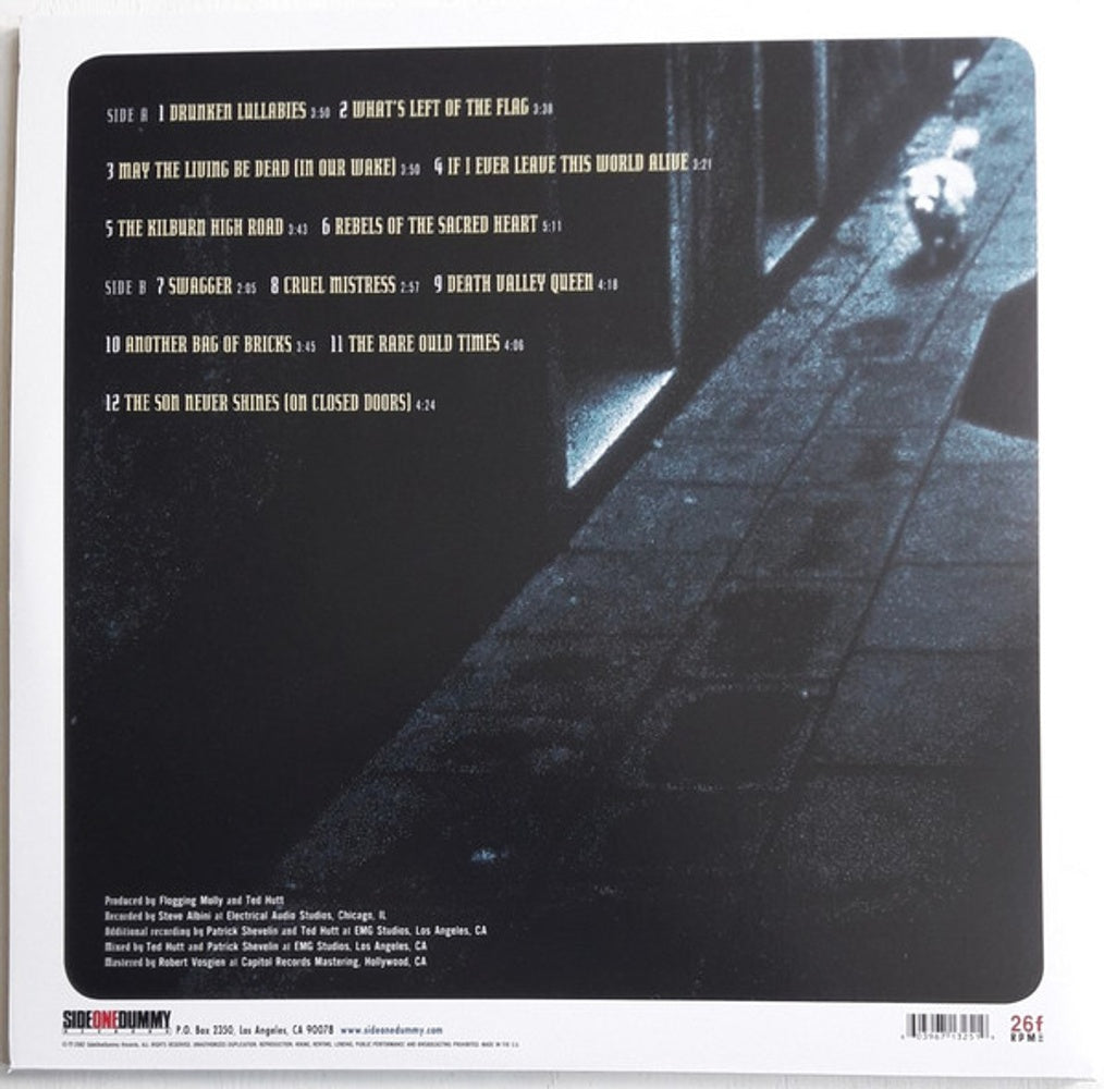 Back Cover: Flogging Molly – Drunken Lullabies (Limited Edition, Reissue LP Vinyl) Vinyl LP | Relix