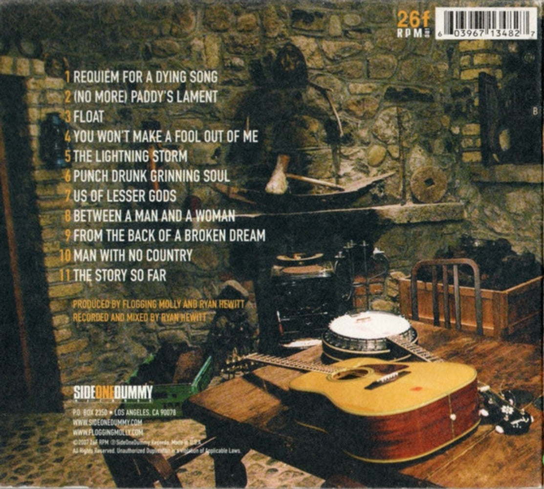 Back Cover: Flogging Molly – Float CD | Relix