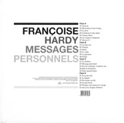 Back Cover: Francoise Hardy – Messages Personnels (Hol LP Vinyl) Vinyl LP | Relix