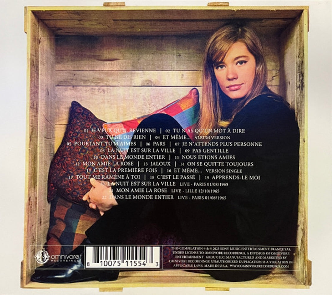 Back Cover: Francoise Hardy – Mon Amie La Rose CD | Relix